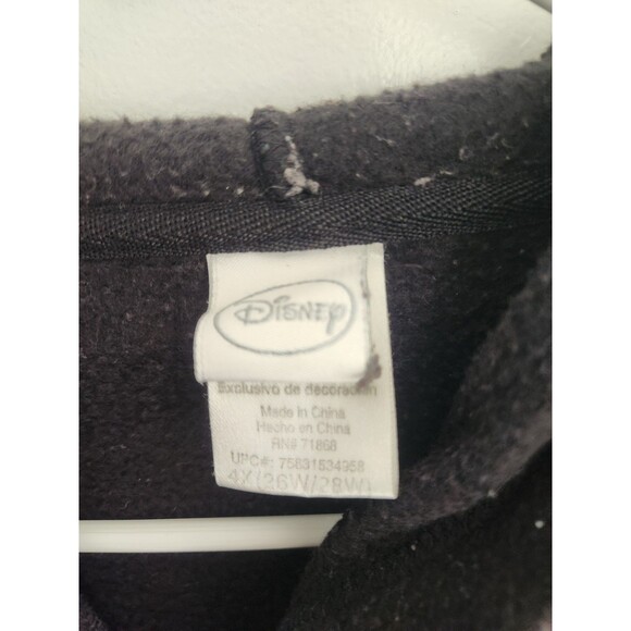 Vintage Disney Snow White Grumpy Fleece Hoodie Zip Up Women’s Size 4X - Picture 3 of 6